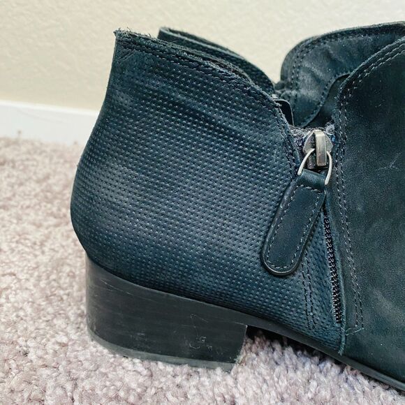 ABEO Lanora Metatarsal Black Leather Ankle Boots Booties Size 9 - Picture 4 of 11